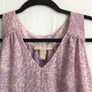 Banana Republic 100% silk racerback tank! Size 6